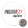 Magnet Moldova my love 59mm Kühlschrankmagnet
