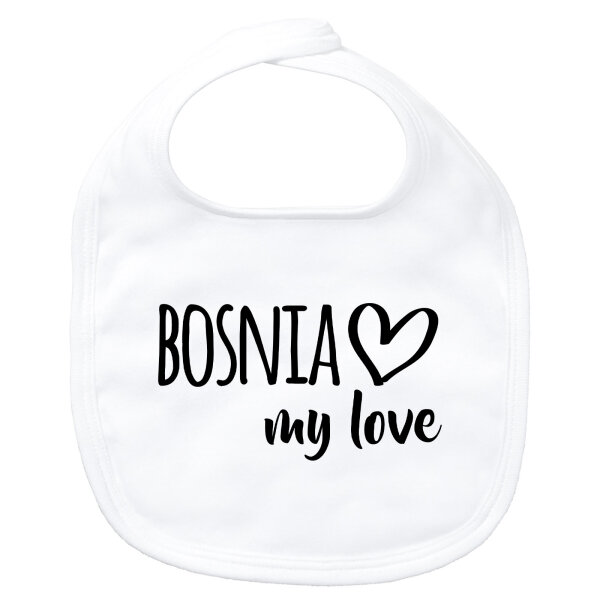 Baby Lätzchen Bosnia my love