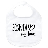 Baby Lätzchen Bosnia my love