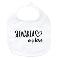 Baby Lätzchen Slovakia my love