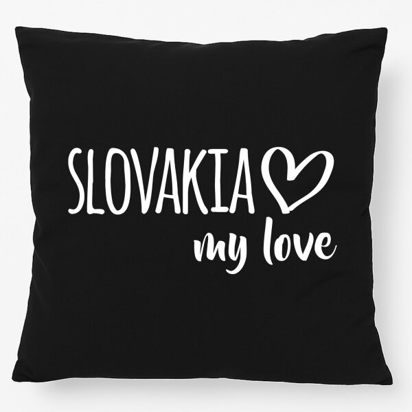 Kissen Slovakia my love 40x40cm