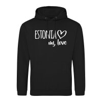 Unisex Hoodie Estonia my love Größe S-3XL