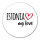 Aufkleber Estonia my love 10cm Sticker
