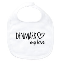 Baby L&auml;tzchen Denmark my love Klettverschluss