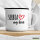 Emaille Tasse Serbia my love 300ml Vintage Emaille Becher