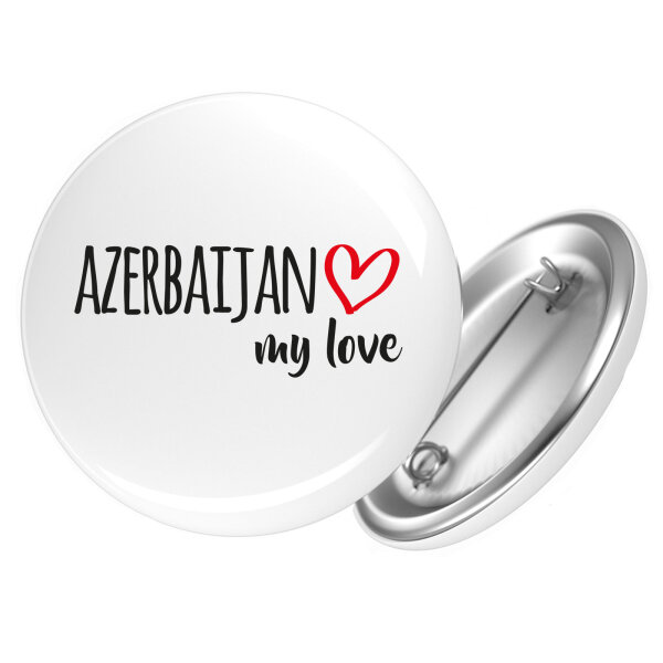 Button Azerbaijan my love