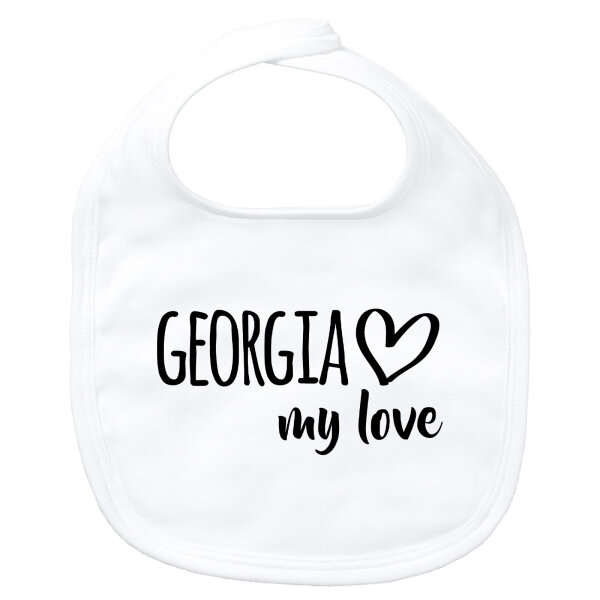 Baby Lätzchen Georgia my love