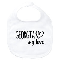 Baby Lätzchen Georgia my love