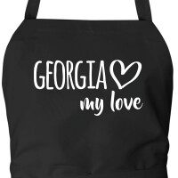 Schürze Georgia my love