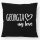Kissen Georgia my love 40x40cm