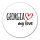 Aufkleber Georgia my love 10cm Sticker