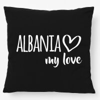 Kissen Albania my love 40x40cm