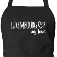 Schürze Luxembourg my love