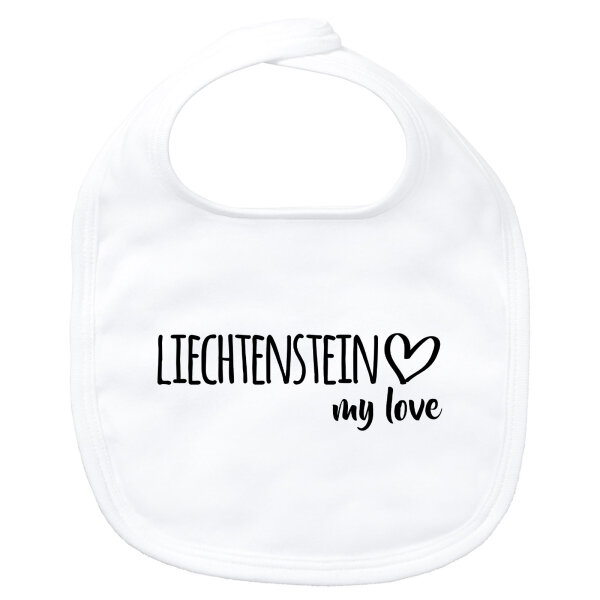 Baby Lätzchen Liechtenstein my love