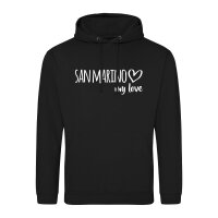 Unisex Hoodie San Marino my love Größe S-3XL