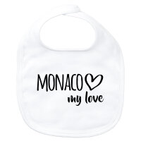 Baby Lätzchen Monaco my love