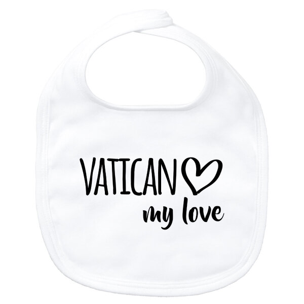 Baby Lätzchen Vatican my love