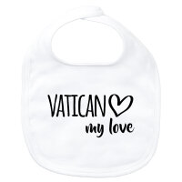Baby Lätzchen Vatican my love