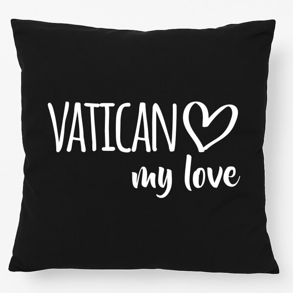 Kissen Vatican my love 40x40cm