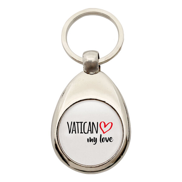 Schlüsselanhänger Vatican my love