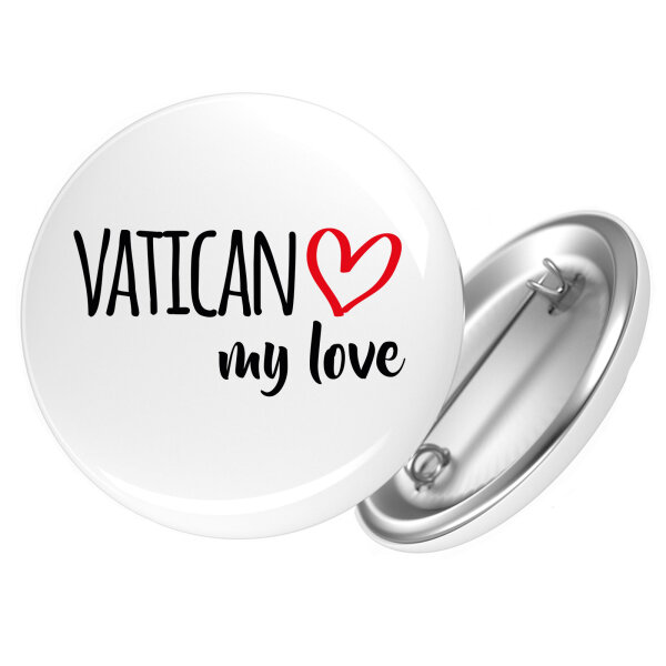 Button Vatican my love