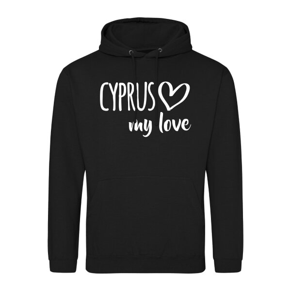 Unisex Hoodie Cyprus my love Größe S-3XL