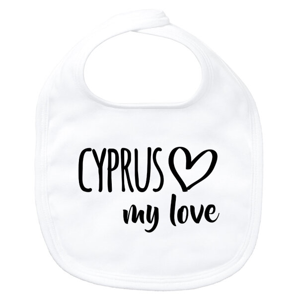 Baby Lätzchen Cyprus my love