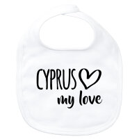 Baby Lätzchen Cyprus my love