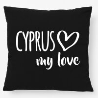 Kissen Cyprus my love 40x40cm