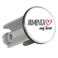 Waschbeckenstöpsel Armenia my love 4cm Abflussstopfen