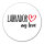 Aufkleber Labrador my love 10cm Sticker