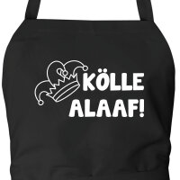 Schürze Kölle Alaaf Narrenkappe