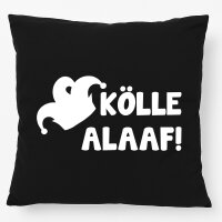 Kissen Kölle Alaaf Narrenkappe 40x40cm
