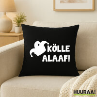 Kissen Kölle Alaaf Narrenkappe 40x40cm