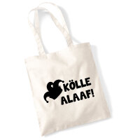 Jutebeutel Kölle Alaaf Narrenkappe 10 Liter