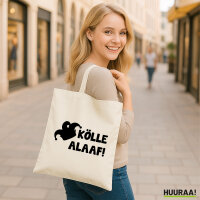Jutebeutel Kölle Alaaf Narrenkappe 10 Liter