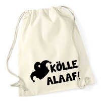 Turnbeutel Kölle Alaaf Narrenkappe 12 Liter