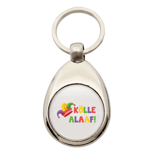 Schlüsselanhänger Kölle Alaaf Narrenkappe