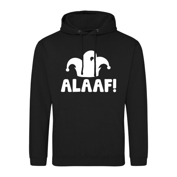 Unisex Hoodie Alaaf Narrenkappe Größe S-3XL