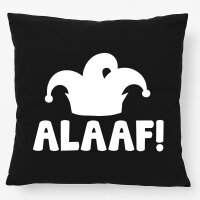 Kissen Alaaf Narrenkappe 40x40cm