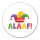 Aufkleber Alaaf Narrenkappe 10cm Sticker