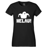 Damen T-Shirt Helau Narrenkappe Größe XS-XXL