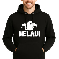 Unisex Hoodie Helau Narrenkappe Größe S-3XL