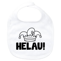 Baby Lätzchen Helau Narrenkappe Klettverschluss