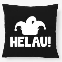 Kissen Helau Narrenkappe 40x40cm