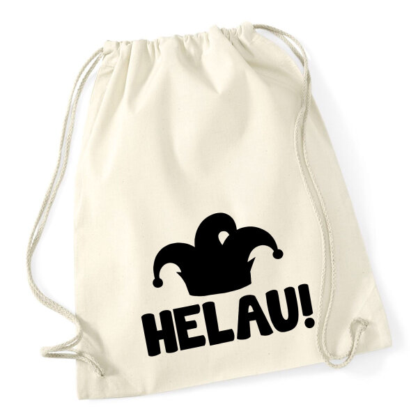 Turnbeutel Helau Narrenkappe 12 Liter