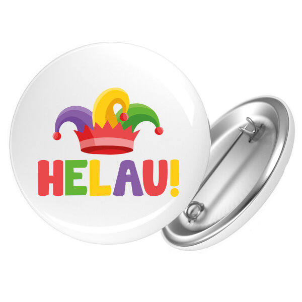 Button Helau Narrenkappe