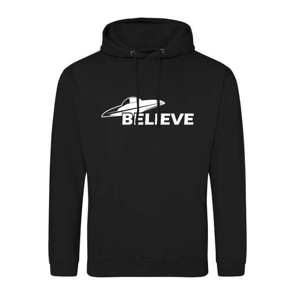 Unisex Hoodie UFO Believe Größe S-3XL