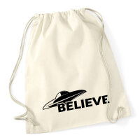 Turnbeutel UFO Believe 12 Liter