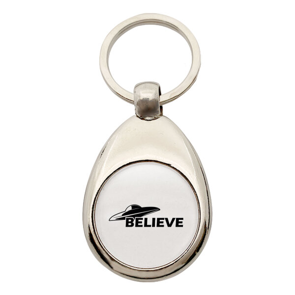 Schlüsselanhänger UFO Believe